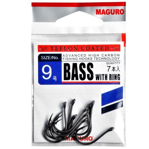 Maguro Bass with Ring Teflon Coated